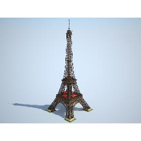 Eiffel Tower High Detailed